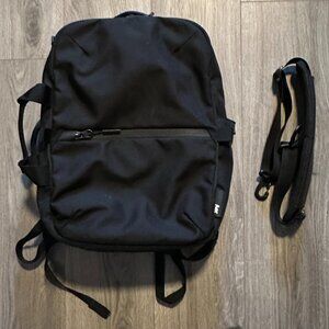 Aer Flight Pack 3 Backpack in Black + Carrying Strap - Like New